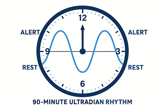 Gráfico de Ritmos Ultradianos