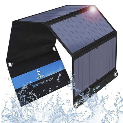 Cargador Solar Plegable: Cargador Solar BigBlue 28W